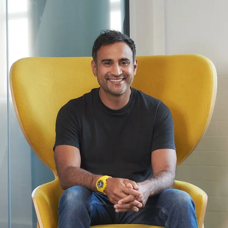 Headshot of Cian Weeresinghe, Chief Marketing Officer at Wise